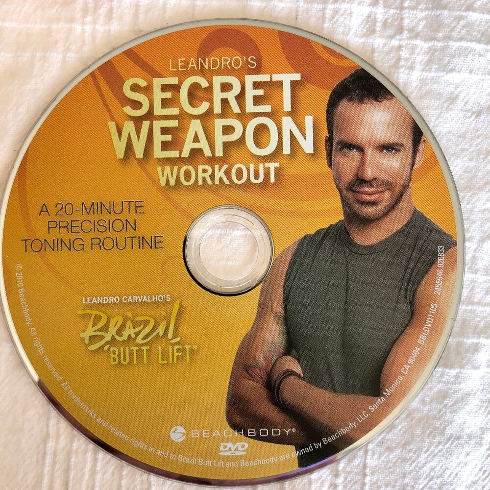 Brazil Butt Lift Series: Leandro's Secret Weapon Workout DVD